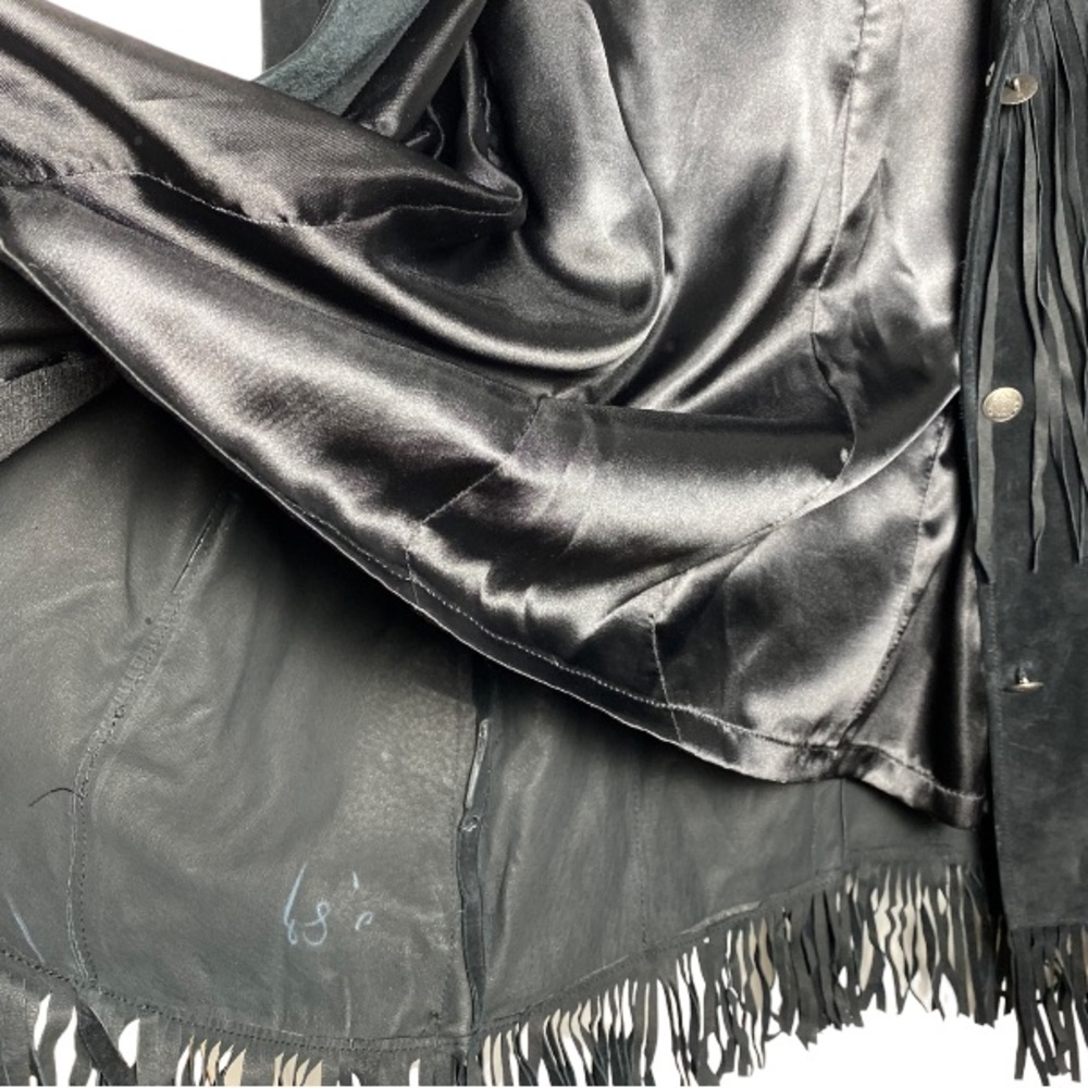 Vintage Saguaro West Fringe Suede Western Jacket - Picture 7 of 11